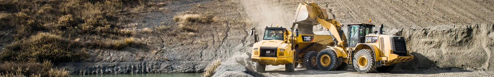 Wheel loader and articulated truck
